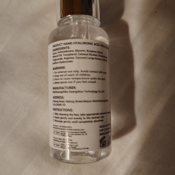 (Trade)Hyaluronic Acid Face Serum New - Picture 2 of 4